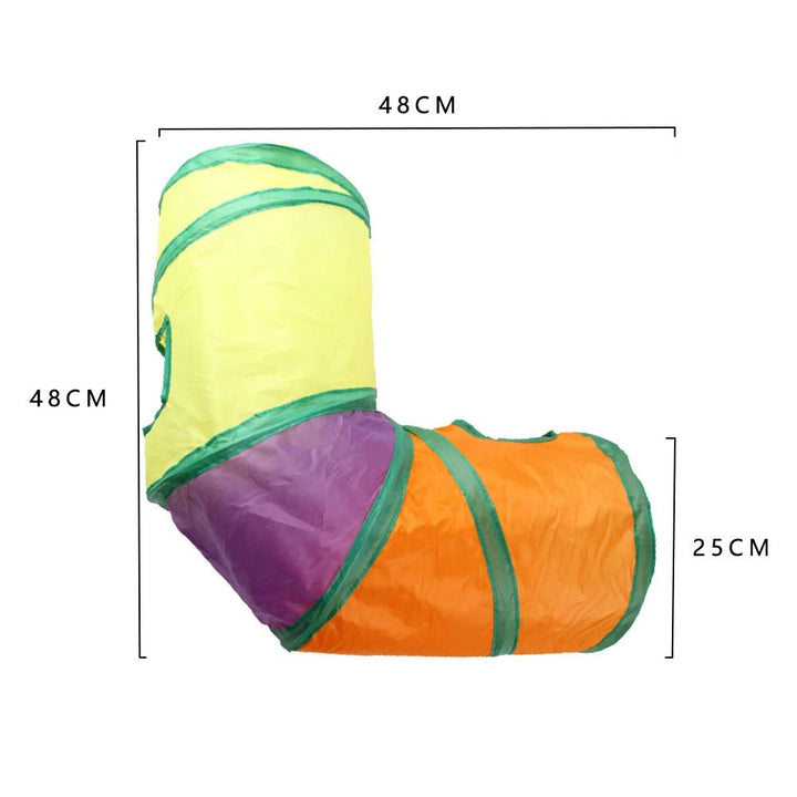 Foldbar Katt Tunnel Skanto