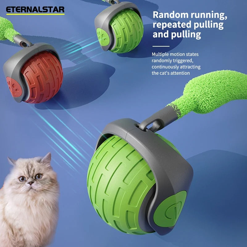 Det ultimate automatiske rullende leketøyet for katter! Skanto