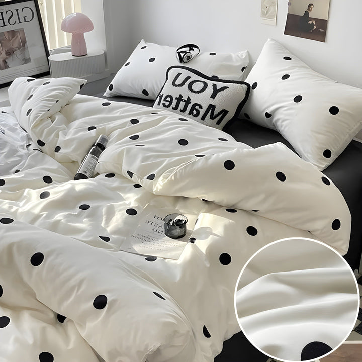 PureLoom sengetøysett – Moderne, hudvennlig sengetøysett (1 dynetrekk + 1 laken + 2 putetrekk)
