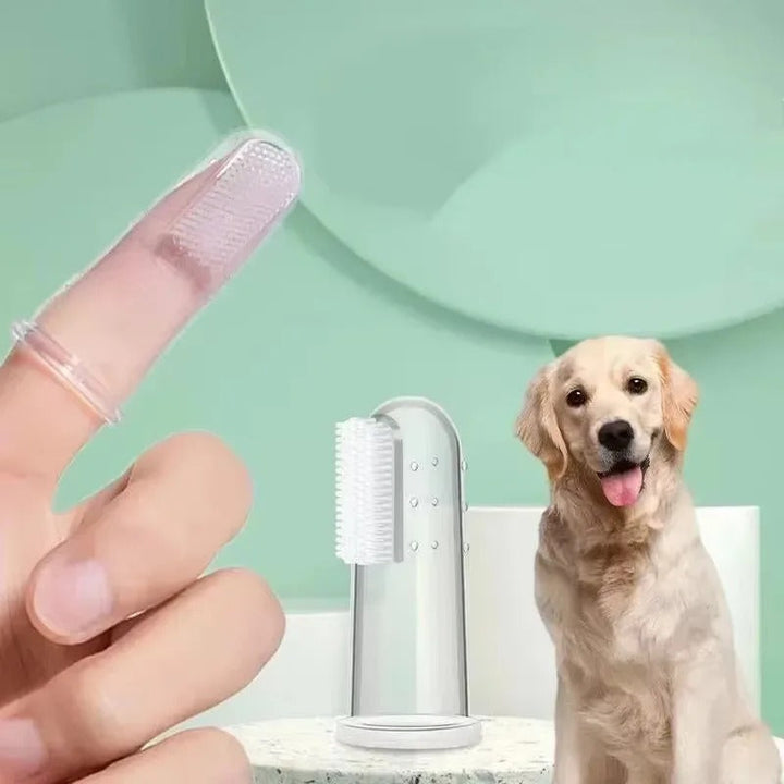Hot Selling Soft Pet Finger Toothbrush Skanto