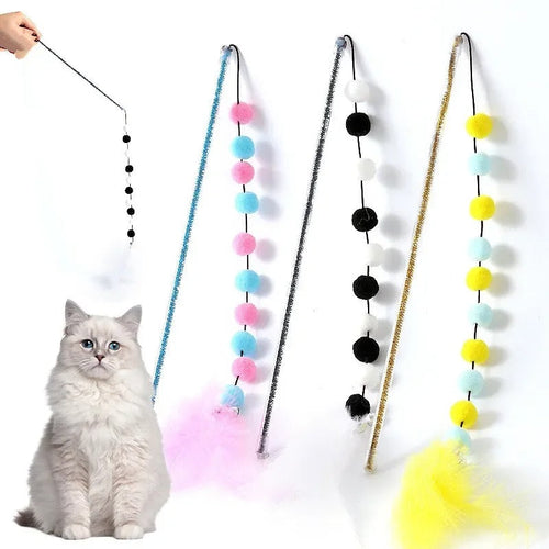Fjær Katt Leke Interaktiv Bolleheis