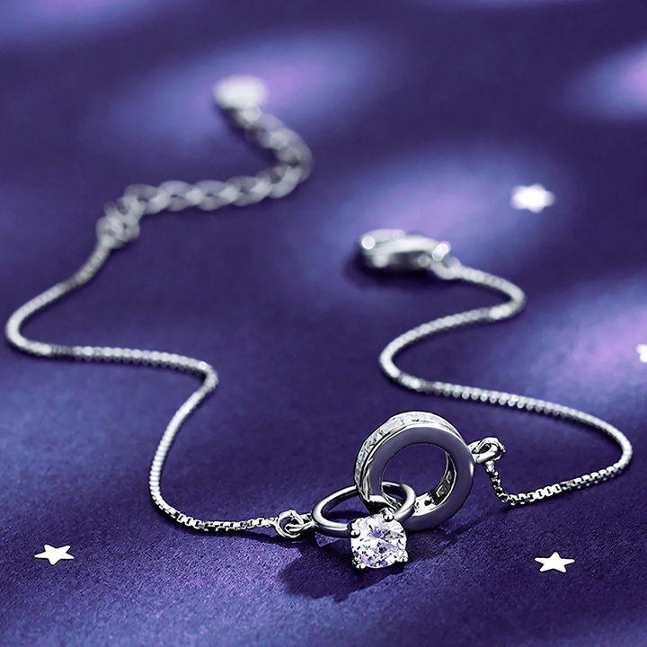 Skanto | Delikat Evig Lenked Diamant Armbånd