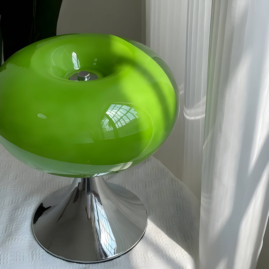 SereneCrystal Lampe - Elegant Retro Bordlampe | Skanto