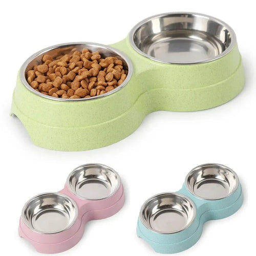 DualFeast Pet Bowls Skanto
