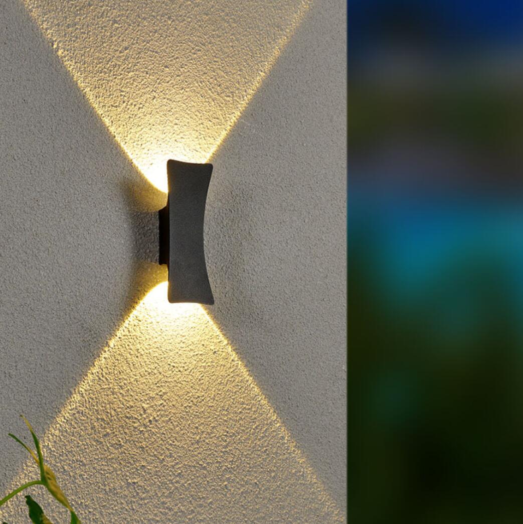 Moderne Utendørs LED Vegglys – Allsidig Aluminium Design | Skanto