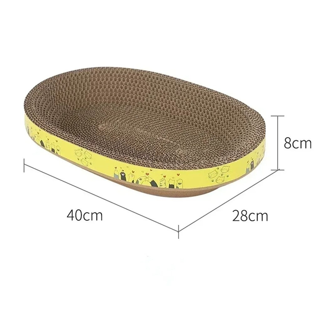 Holdbar Oval Katt Nest Bollift