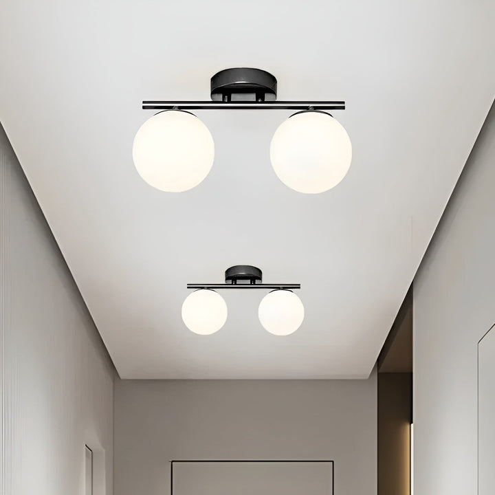 LED taklampe laget av glass – Nordisk design | For stue & soverom | Skanto