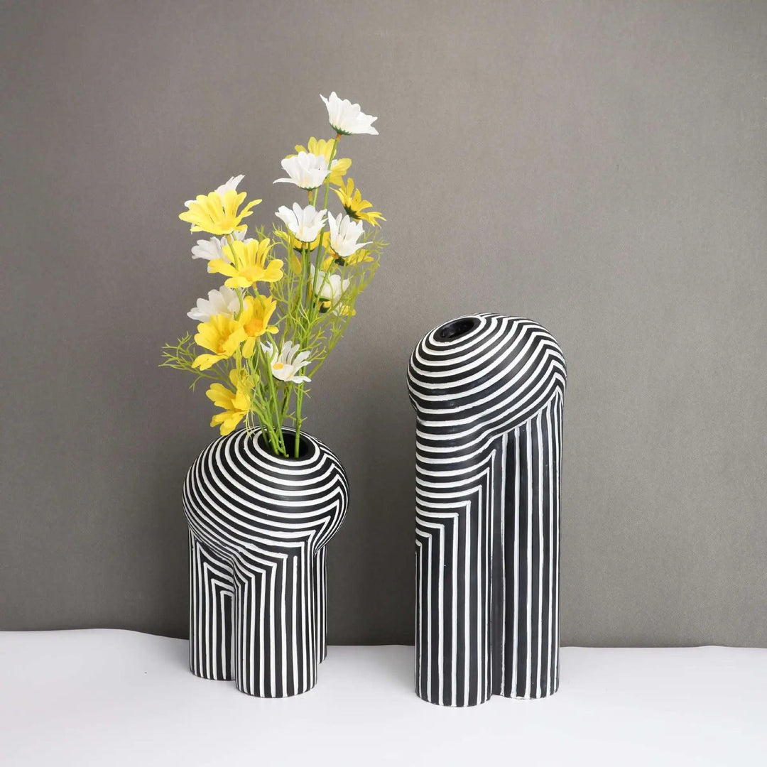 Skanto | Vase med abstrakt geometri