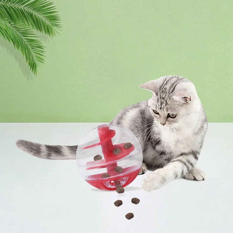 Cat Lick Eating Spiral Ball Skanto