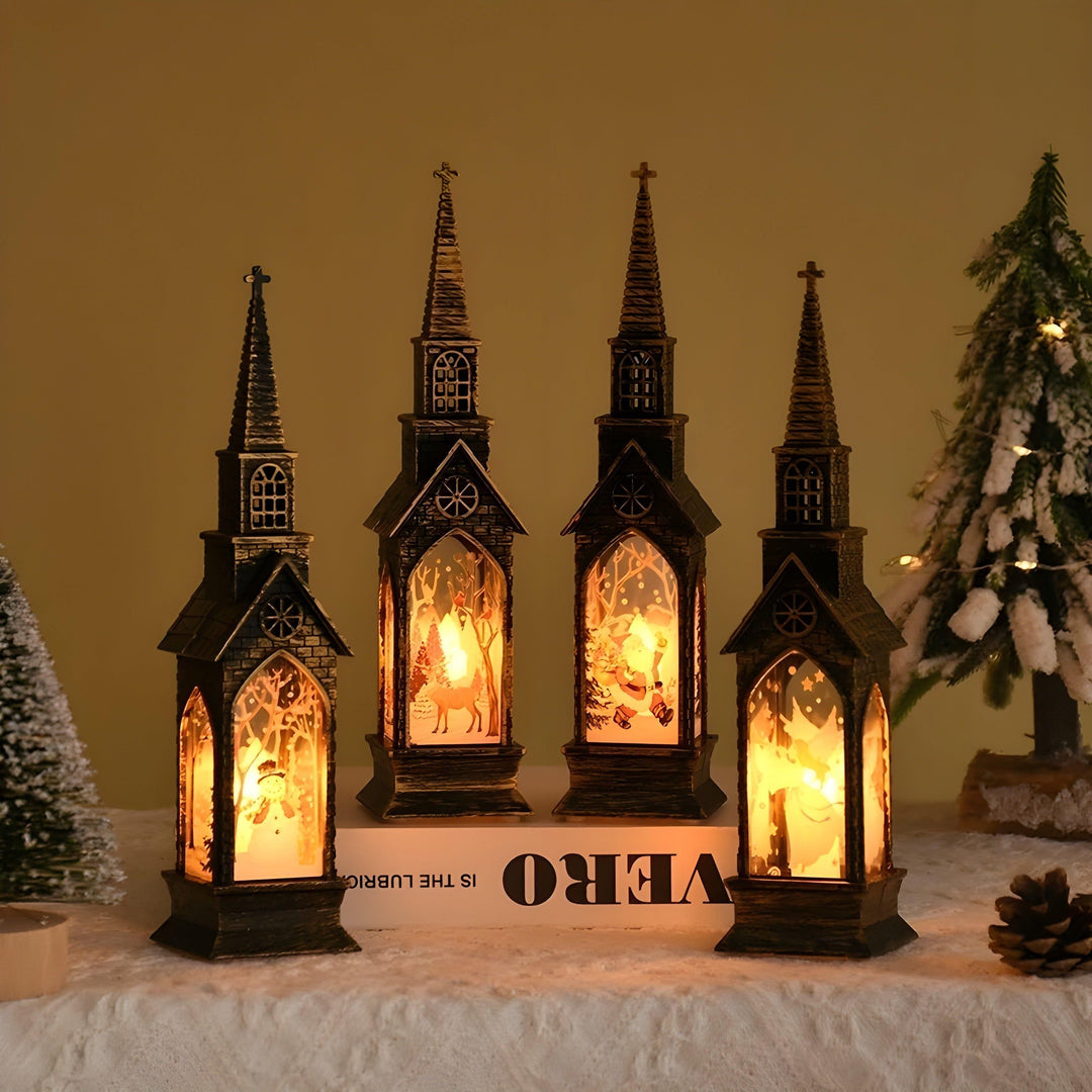 HolidayGlow Lys - Moderne Juleornament LED Lys | Skanto