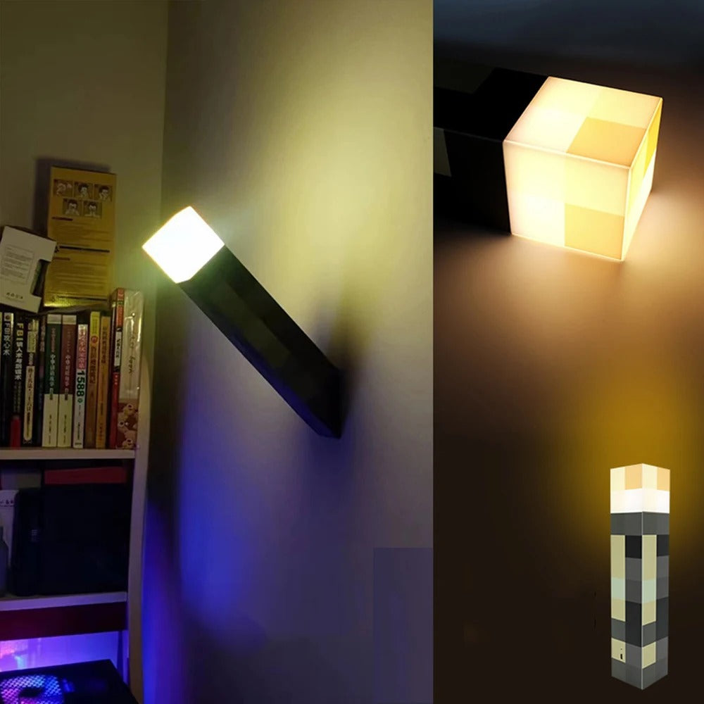 Skanto | GlowTorch | Atmosfærisk belysning med Minecraft LED lampe