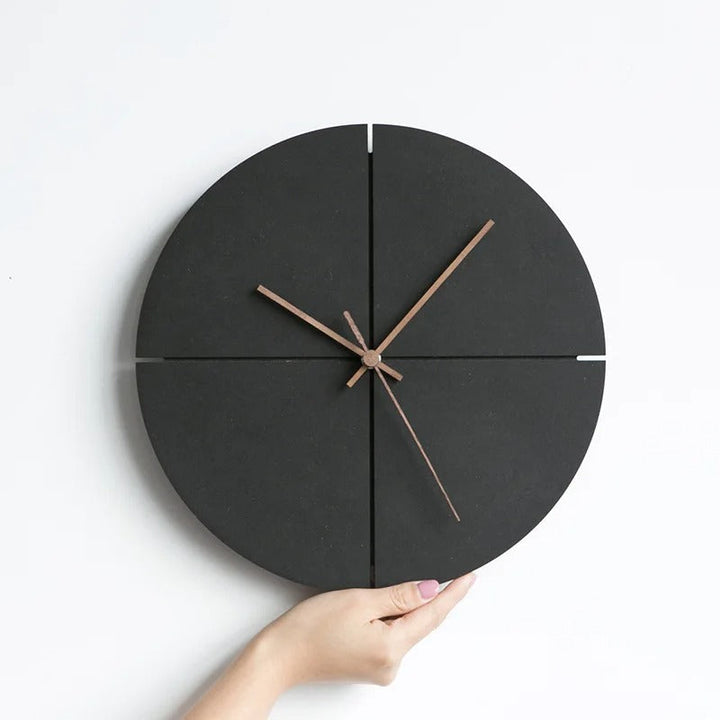 AuraSphere – Minimalist Veggklokke med Stille Kvartsbevegelse | Skanto