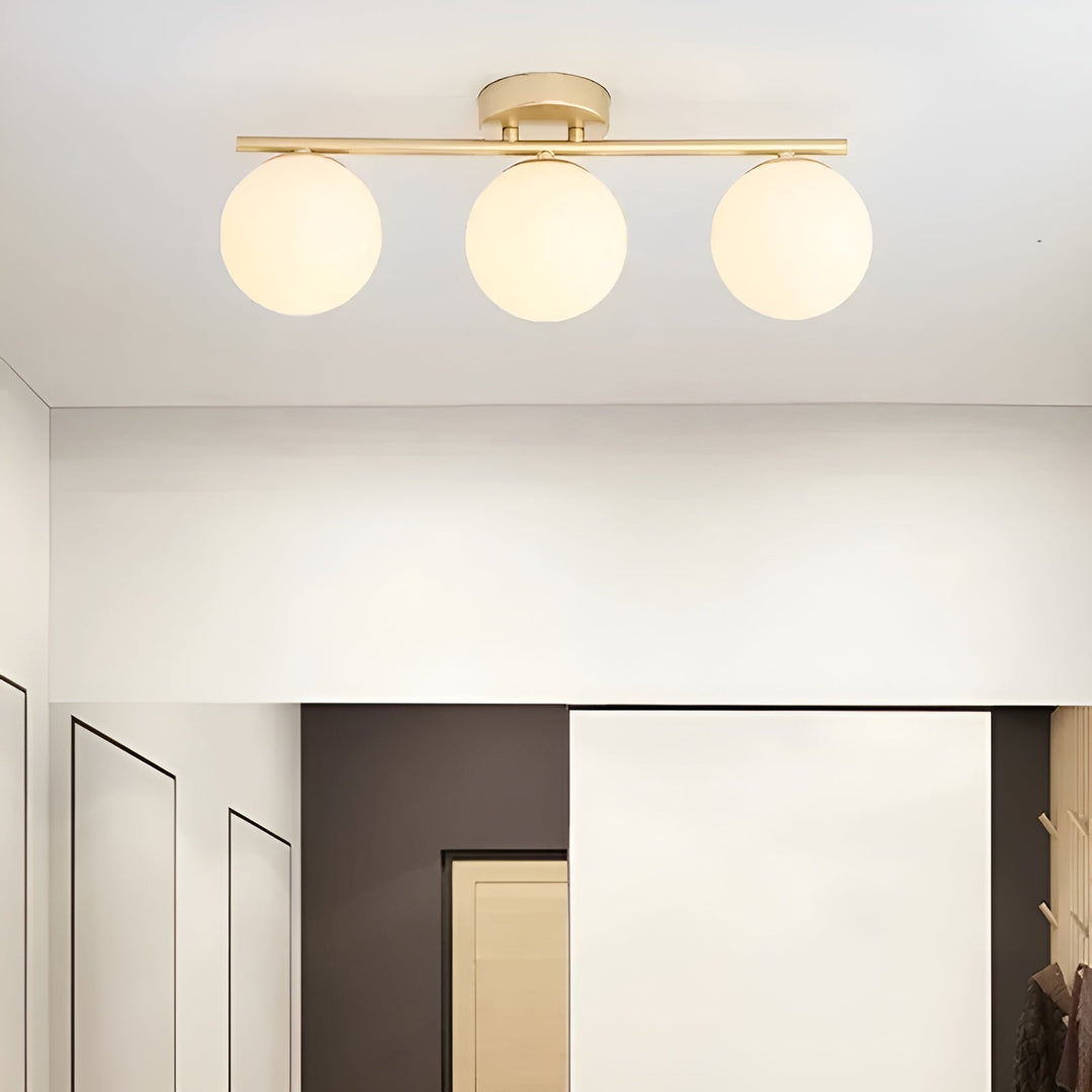 LED taklampe laget av glass – Nordisk design | For stue & soverom | Skanto