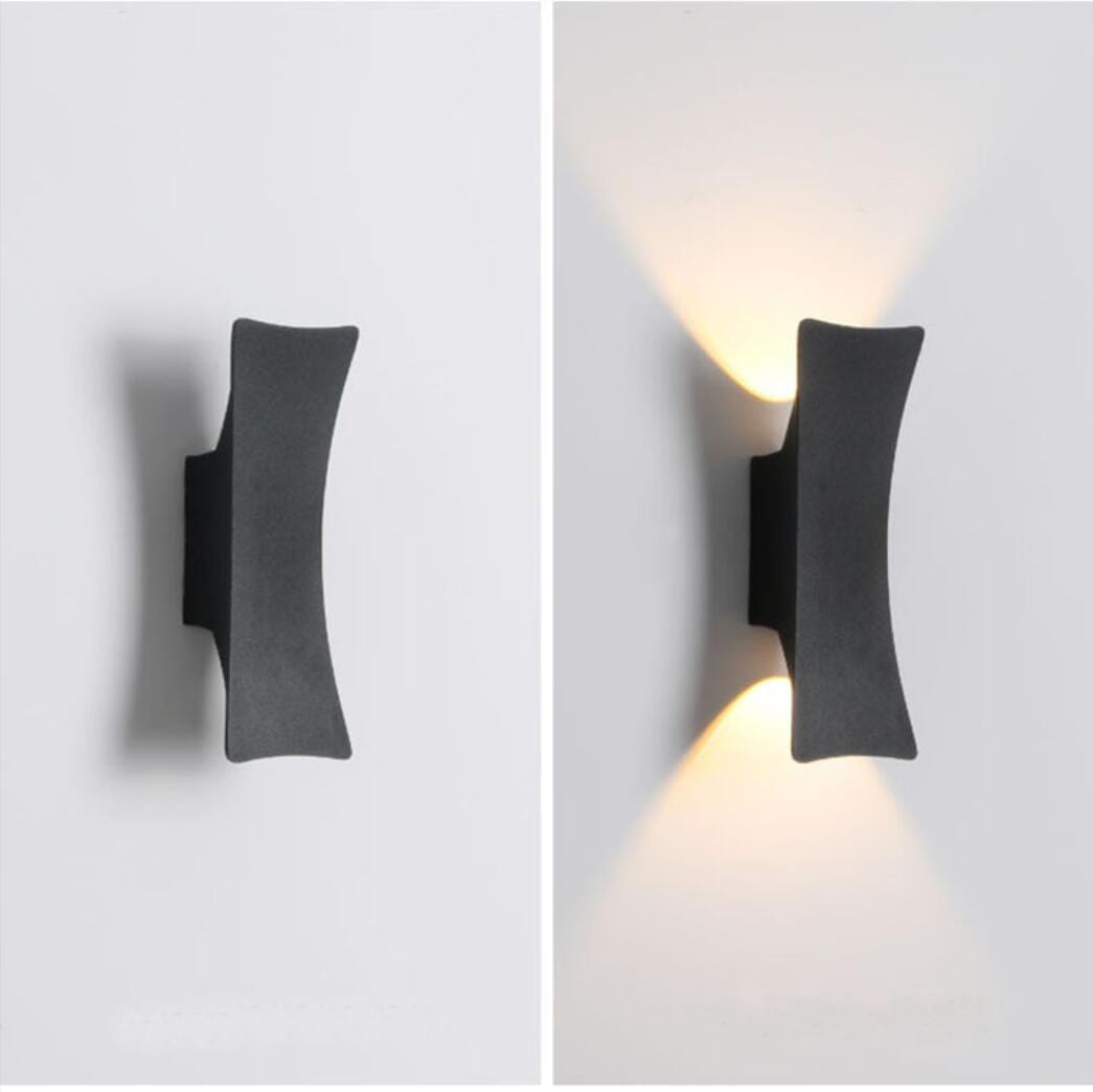 Moderne Utendørs LED Vegglys – Allsidig Aluminium Design | Skanto
