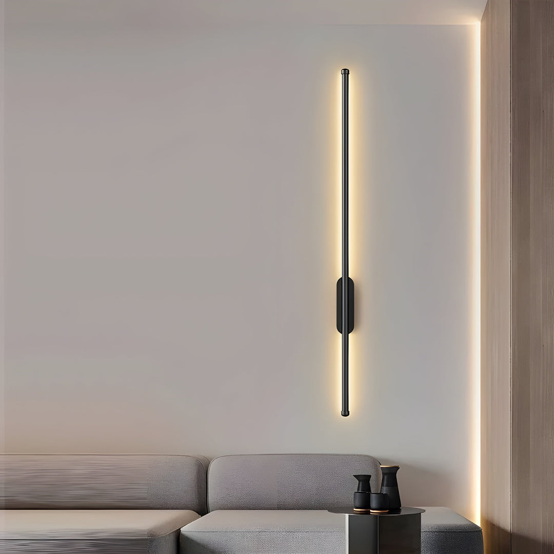 VillaBeam Lys - Moderne Rektangulær Vegglampe | Skanto