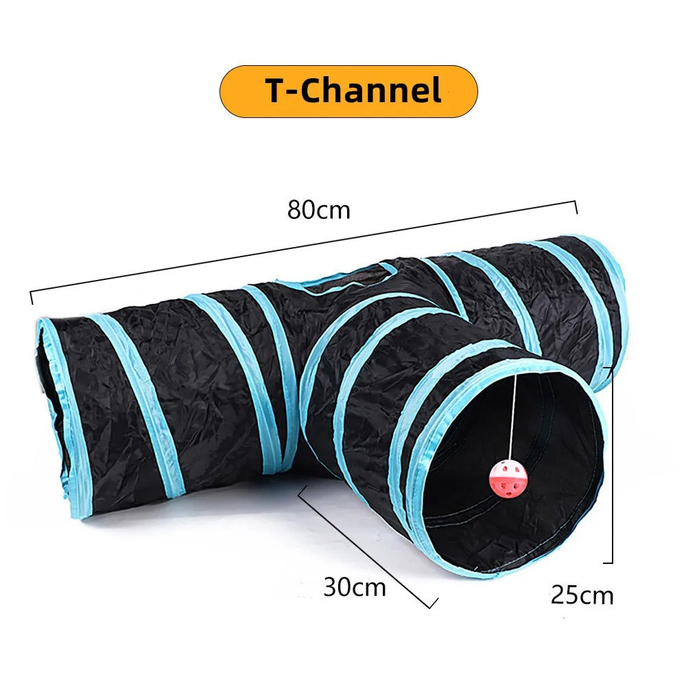 Foldbar Katt Tunnel Skanto