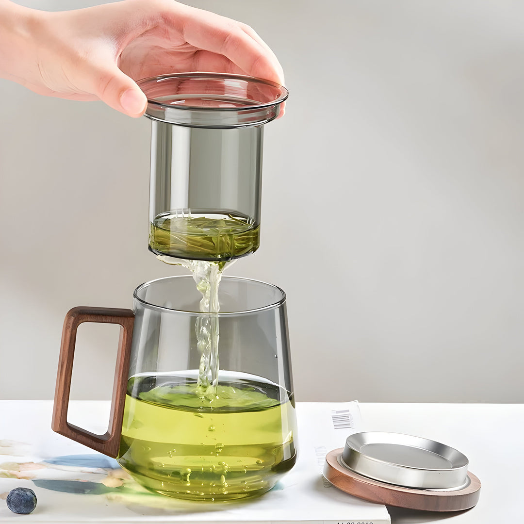 ArtisanBrew-kopp – Varmeresistent glass te kopp | Skanto