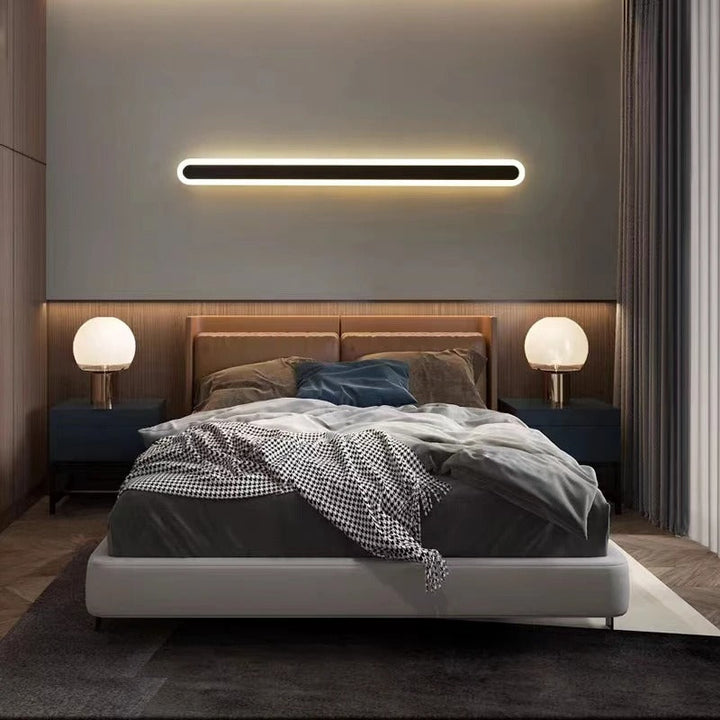Skanto | Utendørs IP65 Vanntett Lineær Vegglampe | Minimalistisk Metal Design. Dimmable LED Alternativer for Hager & Terrasser