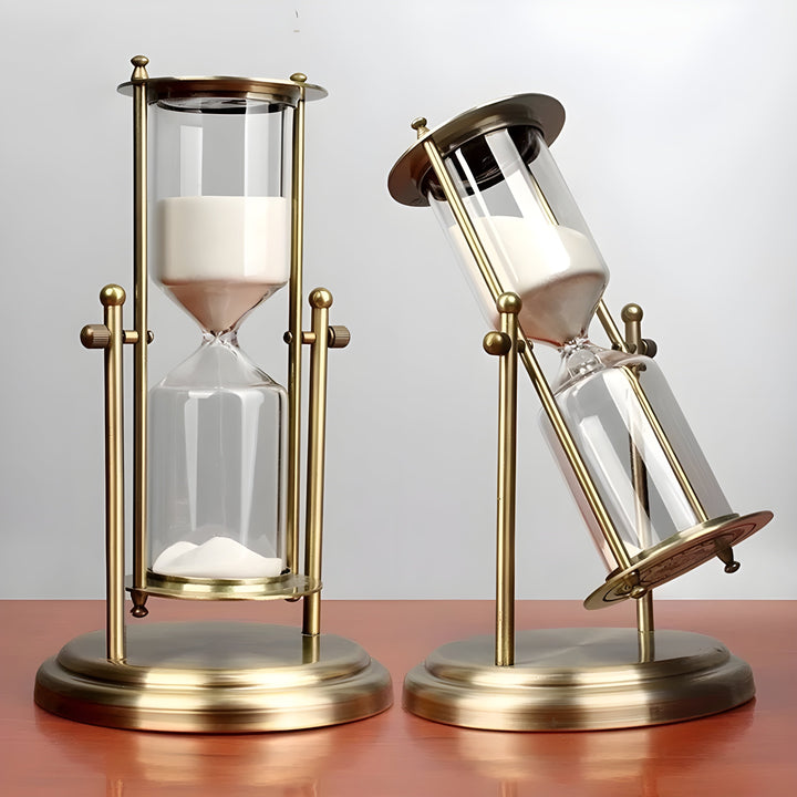 Tidsreisende timeglass – Stilig klokke til stuen eller kontoret