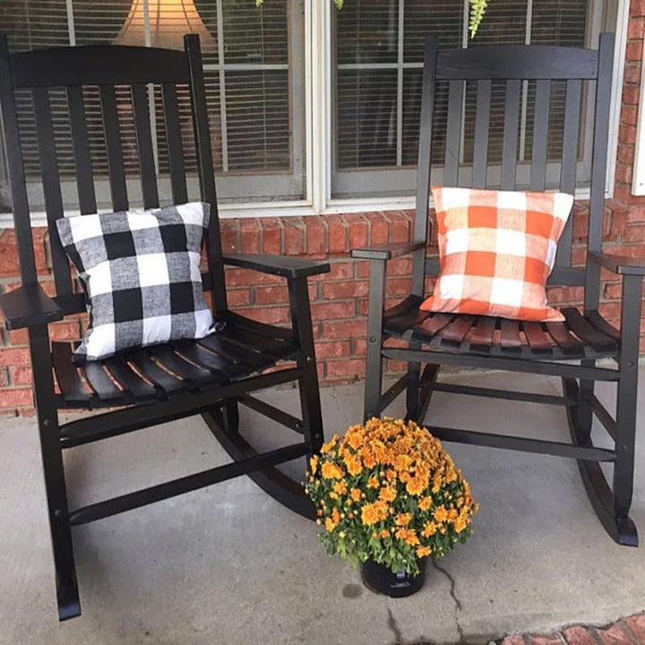 Skanto | Cozy Rutet Putetrekk i Landhusstil – Høst Rutete