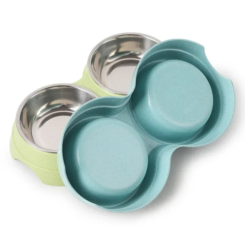 DualFeast Pet Bowls Skanto