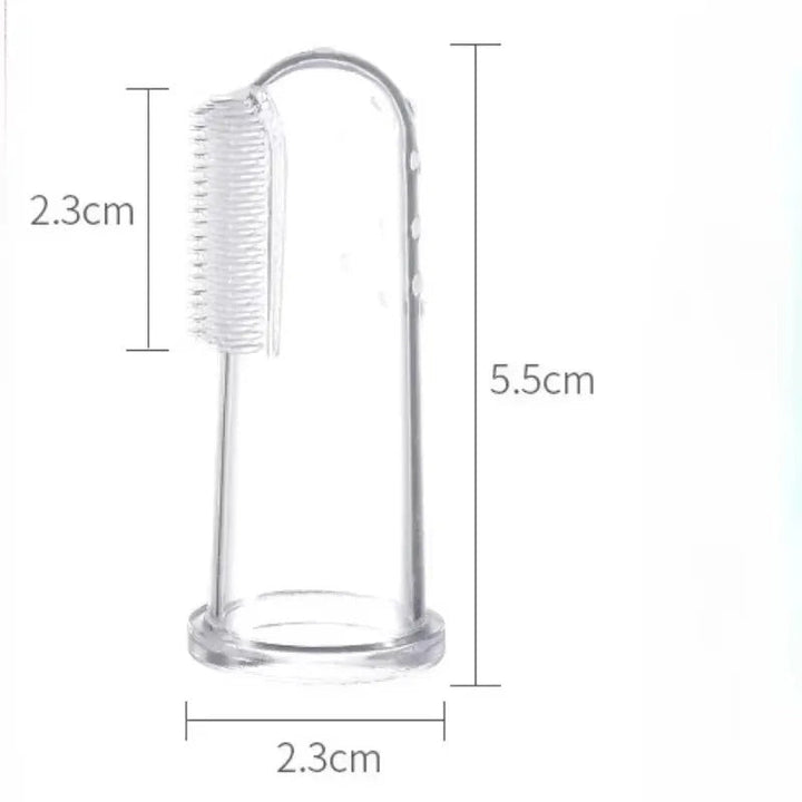 Hot Selling Soft Pet Finger Toothbrush Skanto