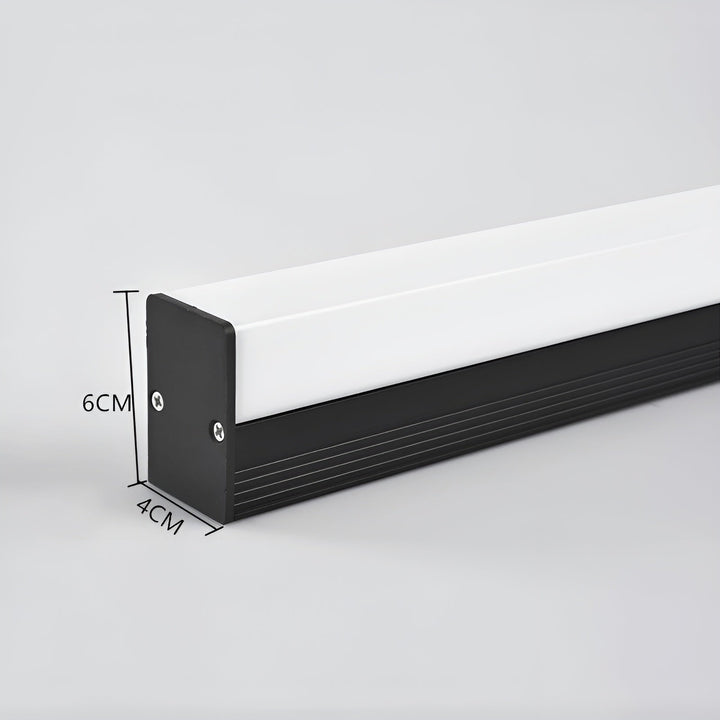Lang Stripe Vegg Speil Belysning – Superlys Akryl Lys for Bad | Moderne Design for Hjem og Hoteller | Skanto
