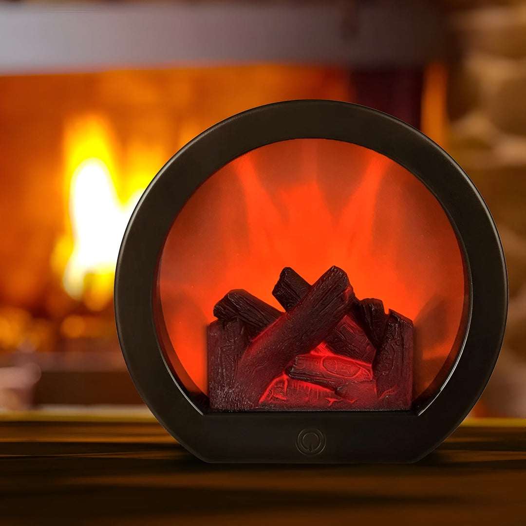 RadiantGlow Flamme Lampe - Bring Varme og Atmosfære til hjemmet ditt | Skanto