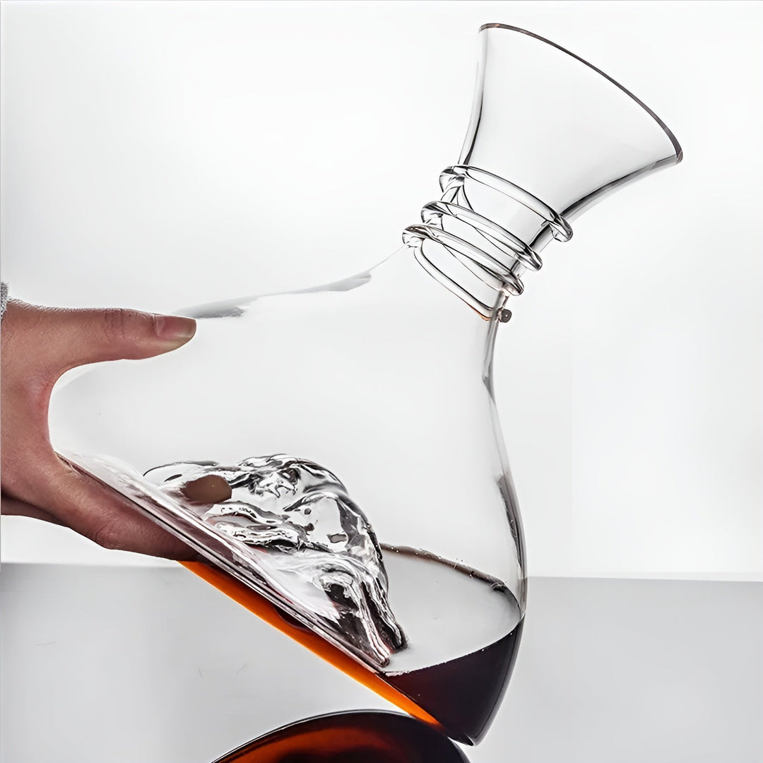 Krystallglass vinkaraffel – Snelle beluchting & creatie design | Perfekt for en natt i baren