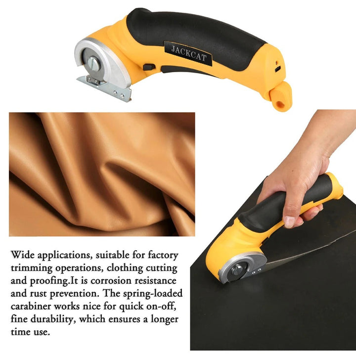 Skanto | Elektrisk Saks | Trådløs Rotary Cutter for DIY, Håndverk & Presise Pappkutt