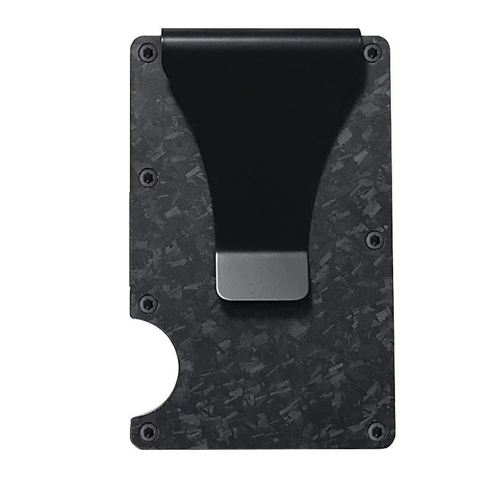 Skanto | Titanium Matte Cobalt Kortholder – Slank & Stilig RFID-lommebok for Menn & Kvinner