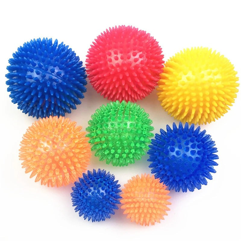 Tyggeleketøy Spike Balls Tilbehør Skanto