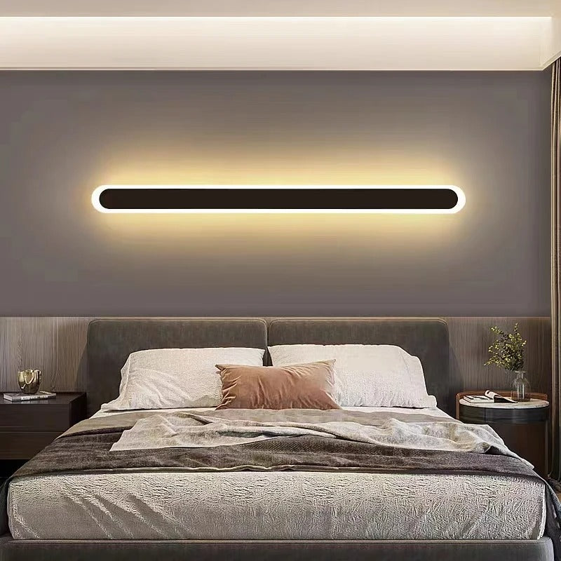 Skanto | Utendørs IP65 Vanntett Lineær Vegglampe | Minimalistisk Metal Design. Dimmable LED Alternativer for Hager & Terrasser