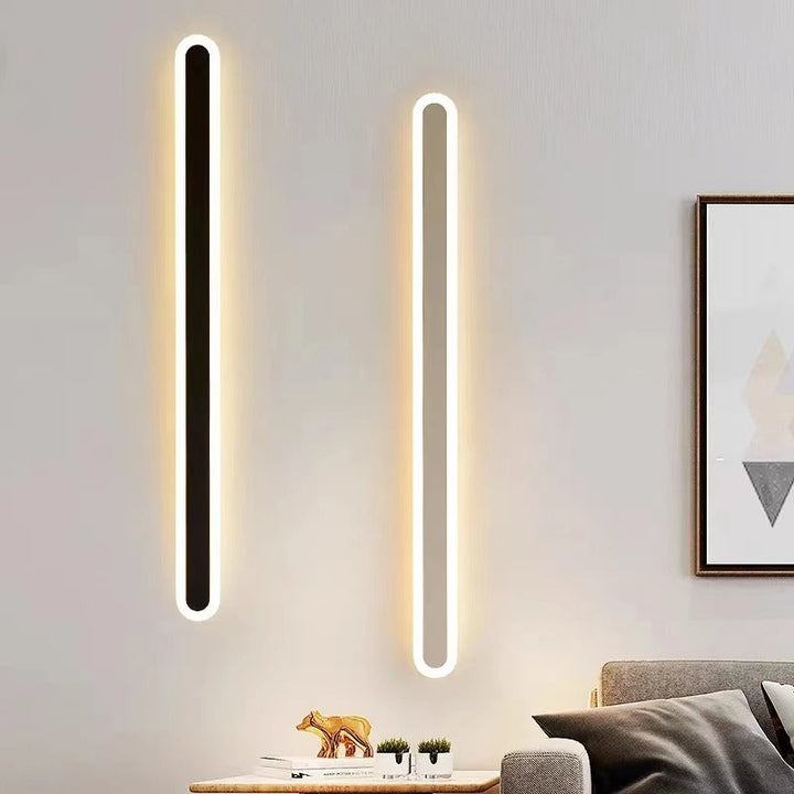 Skanto | Utendørs IP65 Vanntett Lineær Vegglampe | Minimalistisk Metal Design. Dimmable LED Alternativer for Hager & Terrasser