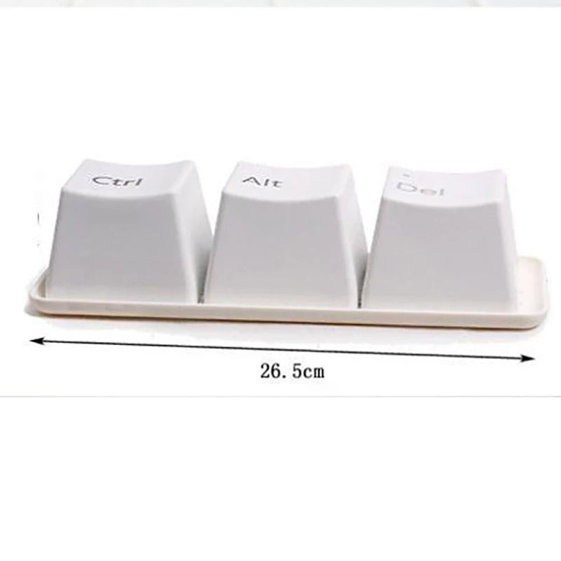 Skanto | 3pcs/Set Ctrl ALT DEL Tastatur Teikopp Beholder