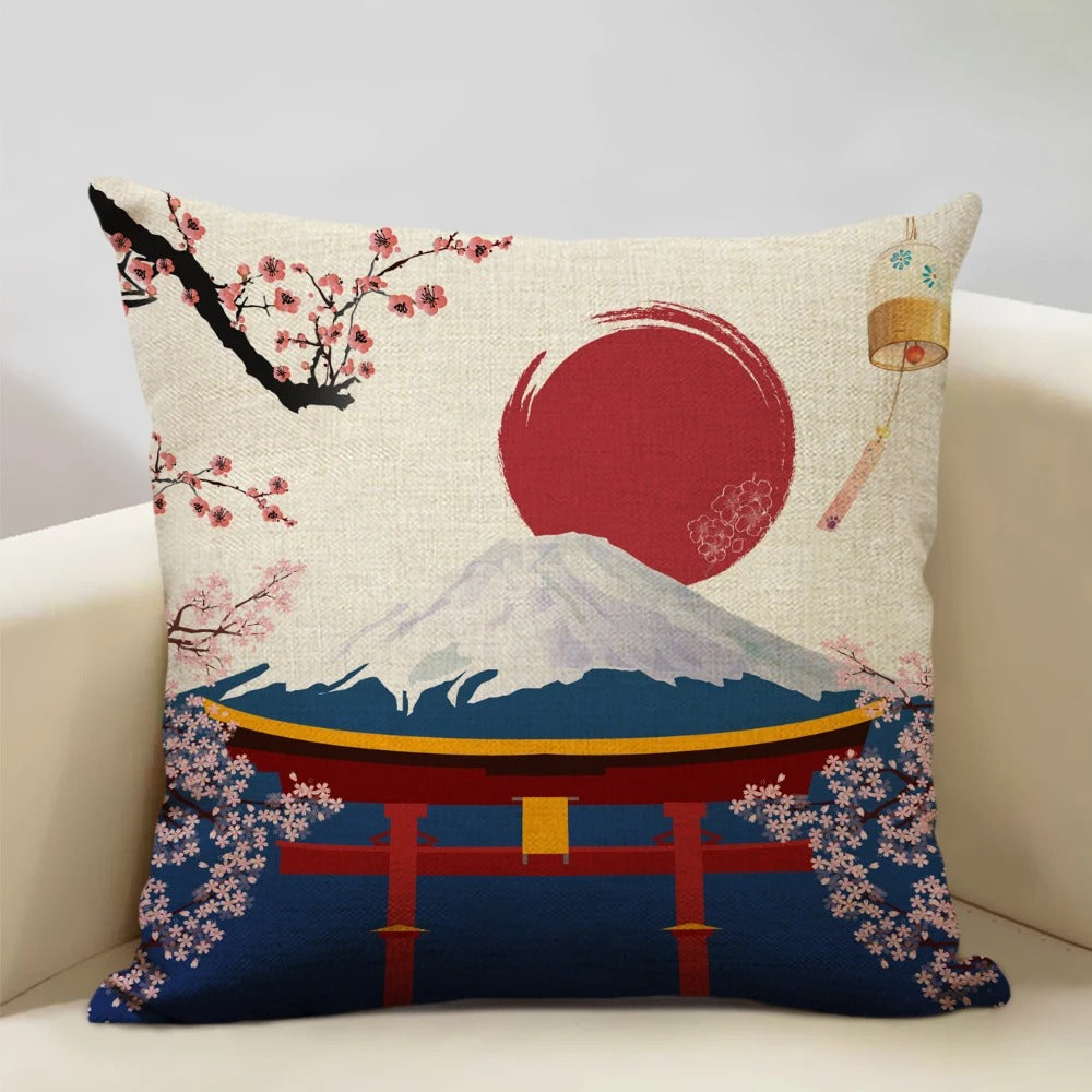 Skanto | BeauRêve Putetrekk med Mount Fuji - Japansk Stil for Ethvert Rom