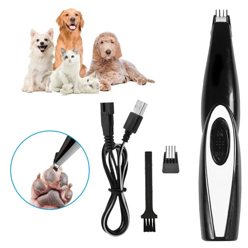 Ny USB-oppladbar trimmer for dyrehår Skanto