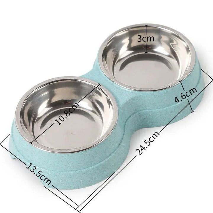 DualFeast Pet Bowls Skanto