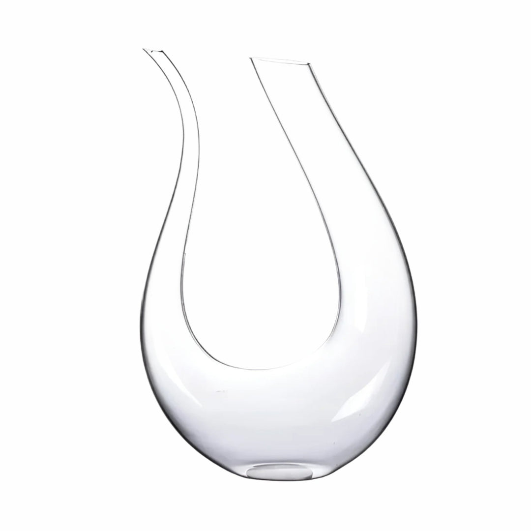 Vinkaraffel med perlator – Håndbrygget og stilig – 1500 ml for bar og hjem – Blyfritt glass