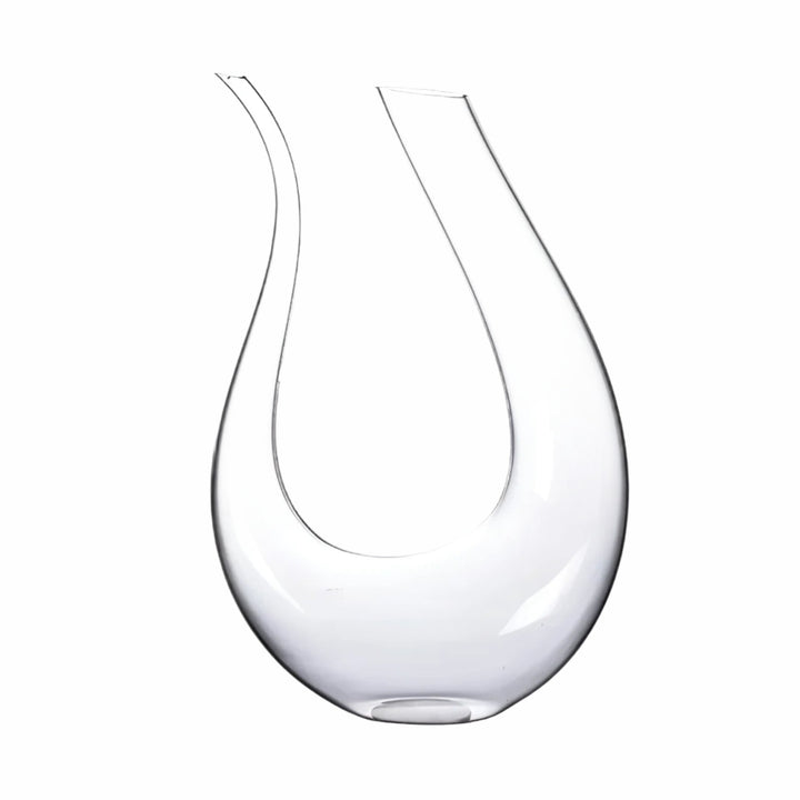 Vinkaraffel med perlator – Håndbrygget og stilig – 1500 ml for bar og hjem – Blyfritt glass