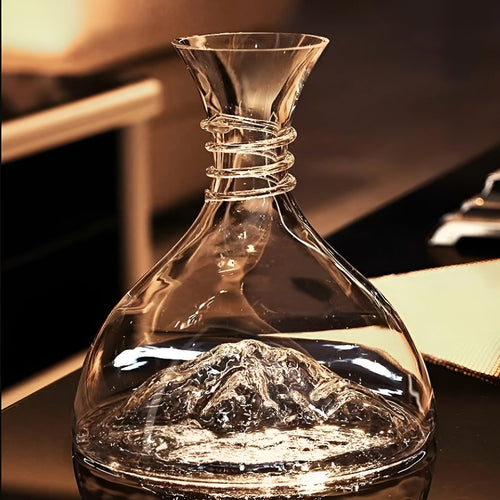 Krystallglass vinkaraffel – Snelle beluchting & creatie design | Perfekt for en natt i baren