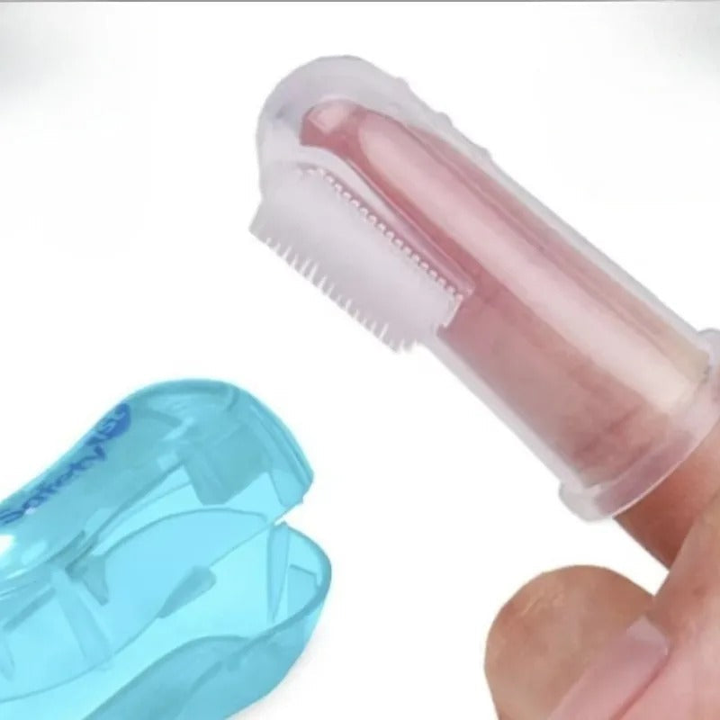 Hot Selling Soft Pet Finger Toothbrush Skanto