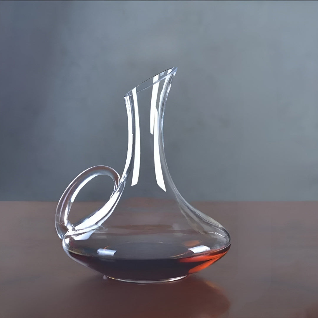 Krystallvinkaraffel – Håndlaget og elegant | 1500 ml Ideell for barer, hjem og kontorer