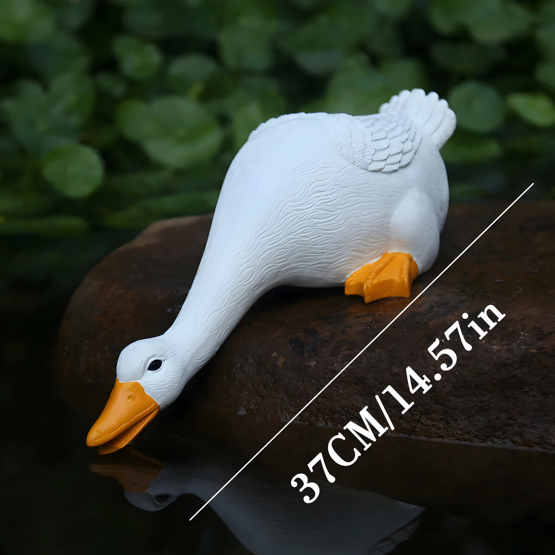 PuddlePals Skulptur – LandhusstilAnd & Gås Figur | Skanto
