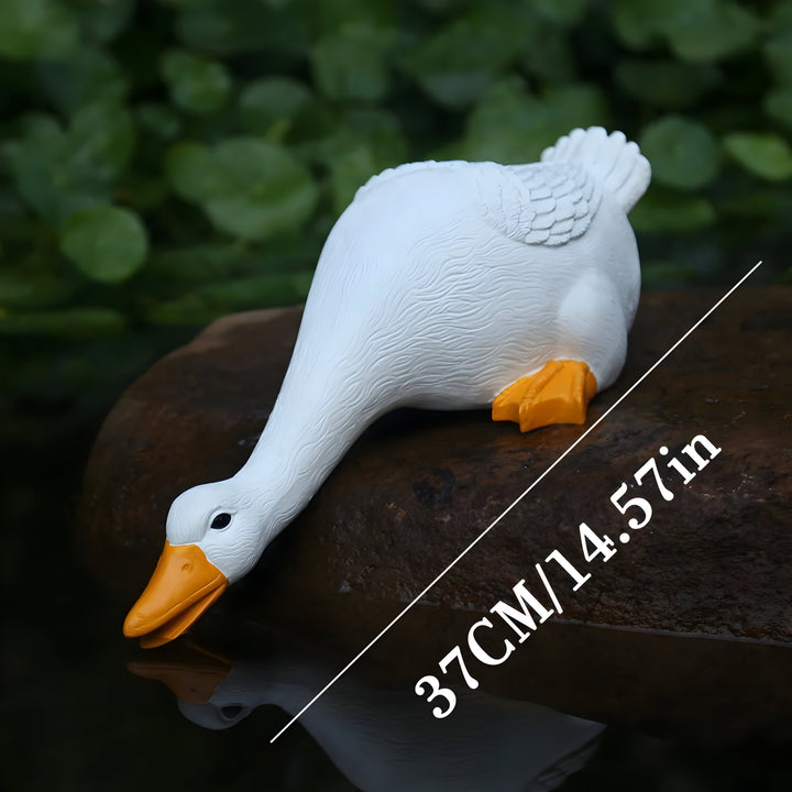 PuddlePals Skulptur – LandhusstilAnd & Gås Figur | Skanto