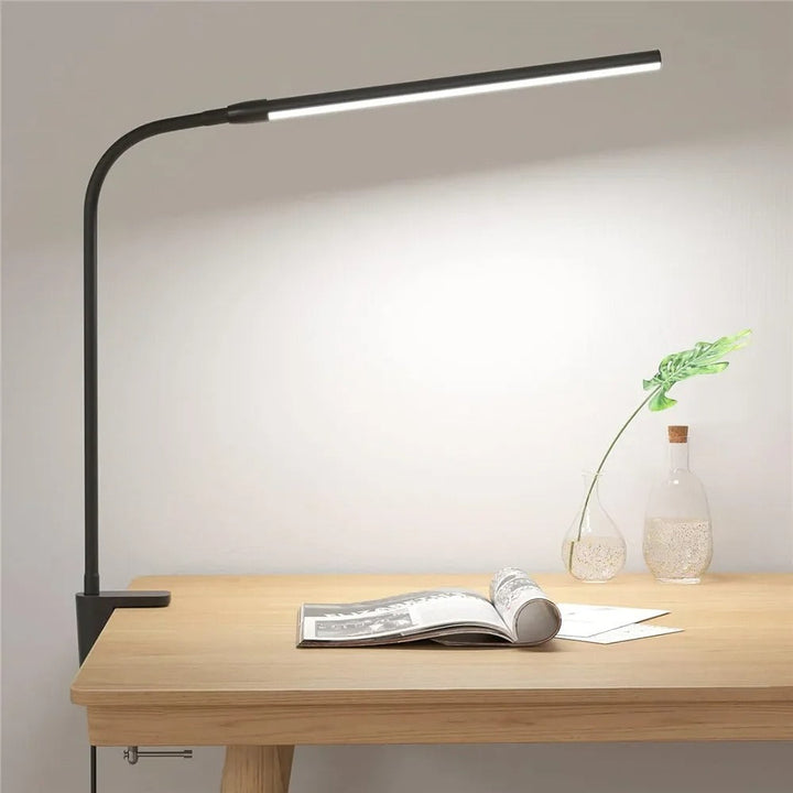 Skanto | Dobbel-hette LED Skrivebordslampe | Belysningsløsning for Studie, Arbeid & Kontorbruk