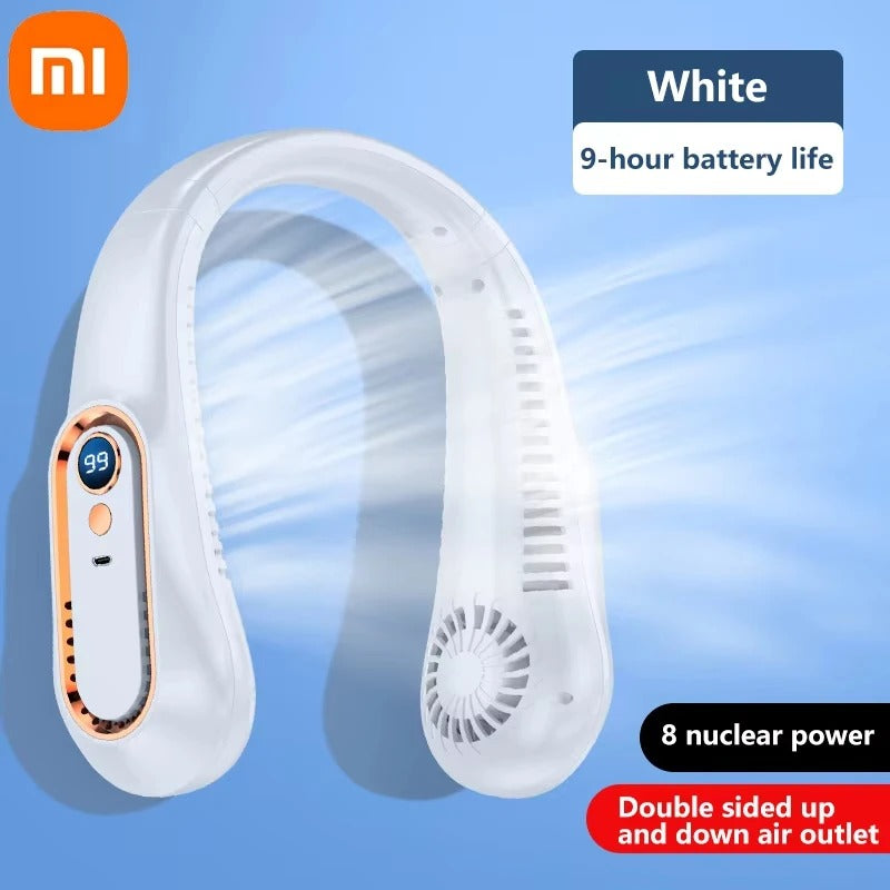 8000mAh USB Hengende Nakke Vifte | Skanto