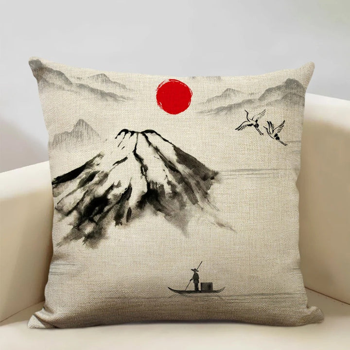 Skanto | BeauRêve Putetrekk med Mount Fuji - Japansk Stil for Ethvert Rom