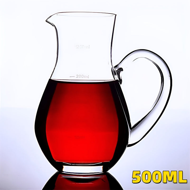 Krystallvinkaraffel – Håndlaget og elegant | 1500 ml Ideell for barer, hjem og kontorer