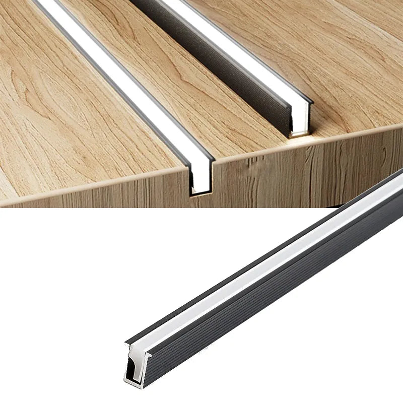 Skanto | LED Lyslist Under Skap | Ultra Tynn | DC12V, 10W/m | Klippbar & Fargetemperatur Valg